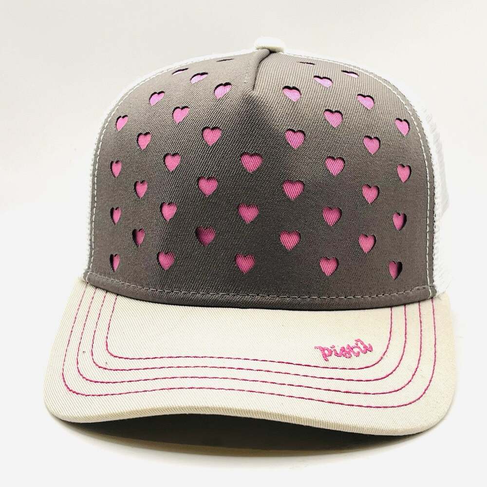 Pistil Hats Womens BaseballTrucker Beamer Sunshine Eclipse Marine Ponytail